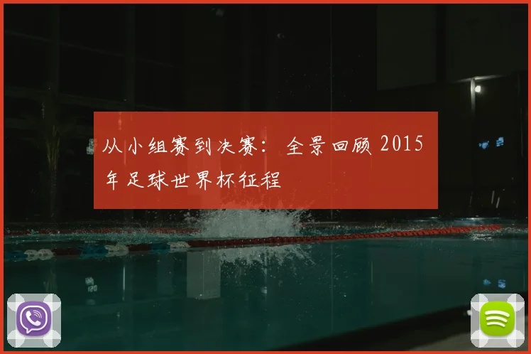从小组赛到决赛：全景回顾 2015 年足球世界杯征程